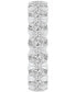 Фото #3 товара Кольцо Macy's Diamond Oval-Cut Eternity Band