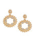 ფოტო #1 პროდუქტის Women's Circular Drop Earrings