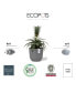 Фото #3 товара Eco pots Oslo Durable Indoor and Outdoor Planter, 6in