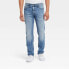 Фото #1 товара Men's Slim Straight Fit Jeans - Goodfellow & Co