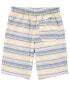 Фото #13 товара Kid Baja Striped Drawstring Canvas Shorts 14