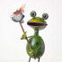 Gartenfigur Deko Frosch