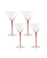 Фото #1 товара Tempest Martini Glasses, Set Of 4