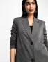 4th & Reckless angola blazer co-ord in charcoal