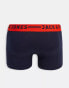 Фото #4 товара Jack & Jones trunks 3 pack with contrast waistband