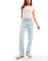 Фото #1 товара Abercrombie & Fitch baggy low rise jean in light wash blue