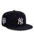 Фото #1 товара Men's Navy New York Yankees Throwback Corduroy 59FIFTY Fitted Hat