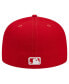 Фото #3 товара Men's Red Pittsburgh Pirates Logo 59FIFTY Fitted Hat