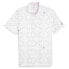 Puma Ap X Geo Short Sleeve Polo Shirt Mens White Casual 62395101