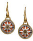 ფოტო #1 პროდუქტის Compass Drop Women's Earrings