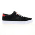 Фото #1 товара DC Teknic ADYS300763-BR2 Mens Black Canvas Skate Inspired Sneakers Shoes