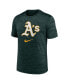 Фото #3 товара Men's Green Oakland Athletics Logo Velocity Performance T-shirt