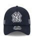 Men's Navy New York Yankees 2024 Clubhouse 39THIRTY Flex Fit Hat