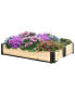 Фото #3 товара Raised Garden Bed Foldable Planter Box to Grow Vegetables, Herbs
