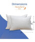 Фото #2 товара Standard Size Set of 2 10% White down 90% Feather Pillow
