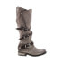 Фото #1 товара A.S.98 Trigg 516323-203 Womens Gray Leather Hook & Loop Knee High Boots 7