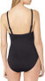 Seafolly Women's 185072 Solid Sweetheart One Piece Swimsuit Black Size 4