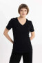 Kadın T-shirt W9578az/bk81 Black