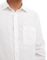 ASOS DESIGN linen shirt in white