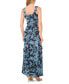 ფოტო #3 პროდუქტის Women's Tiered Ruffled Maxi Dress