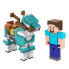 Фото #4 товара MINECRAFT Steve And Horse With Armor Figure