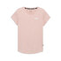 Фото #1 товара Puma Essential Crew Neck Short Sleeve T-Shirt Womens Pink Casual Tops 84719466