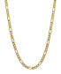 ფოტო #1 პროდუქტის Figaro Link 20" Chain Necklace (3.21mm) in 18k Gold