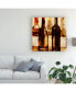 Фото #3 товара Alonzo Saunders Smokey Wine III Canvas Art - 15.5" x 21"