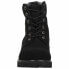 Фото #9 товара Lugz Convoy 6 Inch Round Toe Lace Up Womens Black Casual Boots WCNYD-001