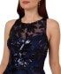 ფოტო #2 პროდუქტის Women's High-Low Fit & Flare Sequin Dress