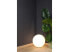LED Tischleuchte Glaskugel Weiß Ø15cm