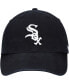 Фото #3 товара Big Boys Black Chicago White Sox Team Logo Clean Up Adjustable Hat