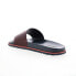 Фото #12 товара Robert Graham Adrift RG5630F Mens Brown Leather Slip On Slides Sandals Shoes 12