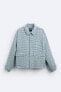 CHECKED JACQUARD JACKET