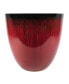 Фото #1 товара Gardeners Select EPR12-206 Egg Shaped Planter Red Flower 12 Inch