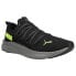 Фото #2 товара Puma Softride One4all Running Mens Black Sneakers Athletic Shoes 377671-02