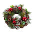 Фото #4 товара Корона Shico Рождественский венок Красный Зеленый Разноцветный Пластик Foam Ананасы 30 x 30 см