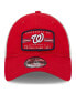 Men's Red Washington Nationals Property Trucker 9TWENTY Snapback Hat