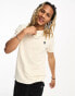 Фото #1 товара Timberland dunstan river left chest logo t-shirt in off white