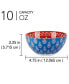 Panache Set of 6 All Purpose Bowls, 4.75" 6 Asst