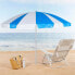 AKTIVE Twister Ø220cm UV50 beach umbrella with inclinable mast