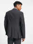 Фото #2 товара ASOS DESIGN slim suit jacket in charcoal