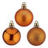 Фото #1 товара Ёлочный шарик Krist+ Christmas Baubles Ø 4 cm 12 штук оранжевый пластик 4 x 5 x 4 cm