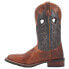 Фото #3 товара Laredo Ross Square Toe Cowboy Mens Brown Casual Boots 7948