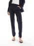 Фото #3 товара Mango tailored cigarette trousers in navy