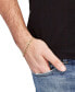 ფოტო #2 პროდუქტის Men's Beveled Curb Link Chain Bracelet in 10k Gold