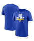 Фото #1 товара Men's Royal Los Angeles Rams Logo Legend Local Phrase Performance T-shirt