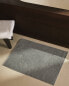 Plain bath mat rug