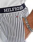 Tommy Hilfiger monotype lounge trousers in blue stripe