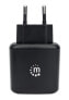 Фото #7 товара Manhattan Wall/Power Mobile Device Charger (Euro 2-pin) - USB-A Port - Output: 1x 18W (Qualcomm Quick Charge) - Black - Phone Charger - Three Year Warranty - Box - Indoor - AC - 12 V - Black